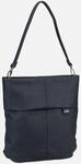 zwei - Mademoiselle M12 Nubuk/Ink - Hobo Bag , 7 l