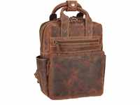 Greenburry Vintage 1567A Backpack in Braun (11.7 Liter), Rucksack / Backpack