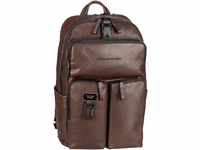 Piquadro Harper Backpack 5676 RFID in Braun (25 Liter), Rucksack / Backpack