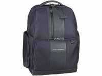 Piquadro Brief Fast-Check Backpack 4532 RFID in Navy (29 Liter), Rucksack / Backpack