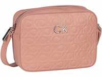 Calvin Klein Re-Lock Camera Bag Emb Mono PSP23 in Rosé (1.4 Liter), Umhängetasche