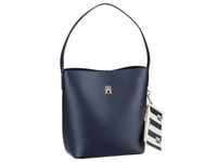Tommy Hilfiger Iconic Tommy Bucket Bag SP23 in Space Blue (11.4 Liter),...
