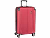 travelite City 4-Rad Trolley M exp in Rot (78 Liter), Koffer & Trolley