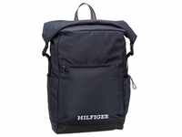 Tommy Hilfiger Hilfiger Rolltop Backpack in Space Blue (12.5 Liter), Rolltop