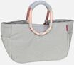 reisenthel - loopshopper M frame Twist Sky Rose - Einkaufskorb , 12 l
