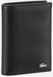 Lacoste - FG Vertical Billfold 2368 Black - Portemonnaie , 0.3 l