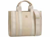 Tommy Hilfiger TH Identity Small Tote FA23 in Beige (6.1 Liter), Handtasche