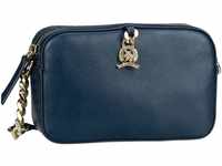 Tommy Hilfiger Luxe Leather Camera Bag FA23 in Navy (1.6 Liter), Umhängetasche