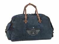 Greenburry Vintage Aviator 5899 Travelbag Edition in Blau (54.1 Liter), Reisetasche