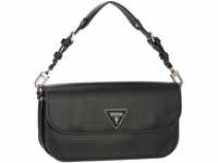 Guess Brynlee Triple Compartment Flap Crossbody in Schwarz (2.6 Liter),
