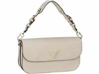 Guess Brynlee Triple Compartment Flap Crossbody in Beige (2.6 Liter), Schultertasche