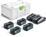 Zubeh&ouml;r Festool Energie Set SYS 18V 4xHP5,0/TCL 6 DUO