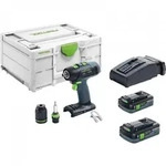 Festool Akku-Bohrschrauber T 18+3 HPC 4,0 I-Plus + gratis Akku