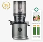 Hurom H80-ST Entsafter - Pure Press - Titan Grau
