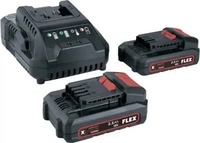 FLEX-Elektrowerkzeuge 491357, FLEX-Elektrowerkzeuge Flex Akku Starter Set P-Set...
