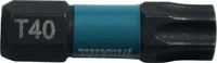 Makita B-63703, Makita Bit T40 25 mm Schrauben Befestigen 2 St&uuml;ck Impact Black