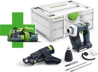 FESTOOL 577056, Festool Akku-Bohrschrauber DWC 18-4500-Basic + BP 18 Li 4,0...
