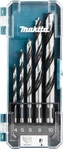 Makita D-72861, Makita Holzbohrer Set 5-teilig 4-10mm mit Zentrierspitze