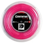 Gamma Tennissaite Moto (Haltbarkeit+Spin) pink 200m Rolle