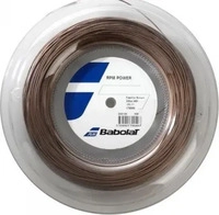 Babolat 243139-336-125, Babolat Tennissaite RPM Power (Haltbarkeit+Power) braun 200m