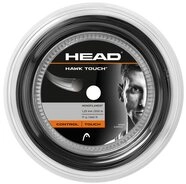 Head Tennissaite Hawk Touch (Haltbarkeit+Kontrolle) anthrazit 200m Rolle
