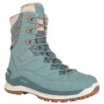 Lowa Winterstiefel Calceta EVO GTX (Veloursleder, wasserdicht) eisblau/taupebraun