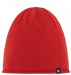 Eisb&auml;r M&uuml;tze (Beanie) Merinowolle Oversize Pulse rot Herren
