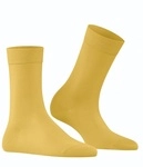 Falke Tagessocke Cotton Touch (hautschmeichelnde Baumwolle) gelb Damen - 1 Paar
