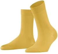 Falke Tagessocke Cotton Touch New (nachhaltige Baumwolle) gelb Damen - 1 Paar