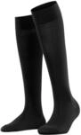 Falke Kniestr&uuml;mpfe Cotton Touch (nachhaltige Baumwolle) schwarz Damen - 1 Paar