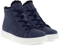 Ecco Winterstiefel Street Tray Mid GTX Boot (Nubukleder, wasserdicht) skyblau Kinder