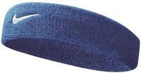 Nike Stirnband Swoosh (70% Baumwolle) royalblau - 1 St&uuml;ck