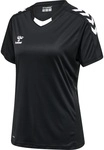 hummel Sport-Shirt hmlCORE XK Poly Jersey (robuster Doppelstrick) Kurzarm schwarz