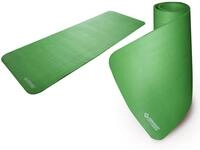 Schildkr&ouml;t Fitnessmatte rutschfest gr&uuml;n (180x61x1,5cm)