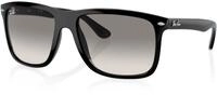 Ray-Ban Sonnenbrille Boyfriend Two 601/32 (Glasfarbe: hellgrau) schwarz - 1...