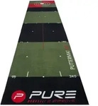 Pure2Improve Golf-Puttingmatte 3.0 gr&uuml;n/schwarz 65x300cm