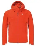 Sch&ouml;ffel Softshelljacke Mangart - 4D Body Mapping, winddicht - orange/rot...
