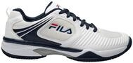 Fila Tennisschuhe Veloce Clay/Sandplatz weiss/dunkelblau Herren