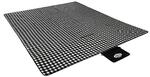 Nils Camp Picknickdecke NC2310 weiss/schwarz 300x200cm