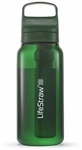 LifeStraw Trinkflasche Go Series mit Wasserfilter, Verschluss mit Silikonmundst&uuml;ck,