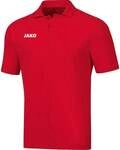JAKO Polo Base (100% Baumwolle) rot Jungen