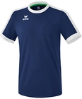 Erima Sport-Tshirt Trikot Retro Star (100% Polyester) navyblau/weiss Herren
