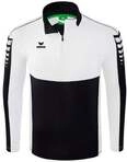 Erima Sport-Langarmshirt Six Wings Trainingstop (100% Polyester, Stehkragen, 1/2 Zip)