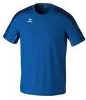 Erima Sport-Tshirt Evo Star (100% rec. Polyester, leicht) royalblau/navyblau Kinder
