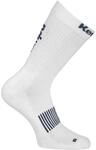 Kempa Indoorsocke Logo Classic weiss/navyblau - 1 Paar
