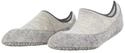 Falke Hausschuhe Cosyshoe (weiche Merinowolle) beige/grau Damen