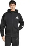 adidas Kapuzenpullover Z.N.E. Zip-Hoodie (Baumwolle/Polyester) schwarz Herren