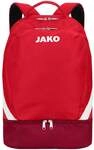 JAKO Rucksack Iconic mit Bodenfach rot/weinrot