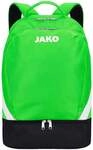 JAKO Rucksack Iconic mit Bodenfach neongr&uuml;n/schwarz