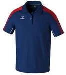 Erima Sport-Polo Evo Star (100% rec. Polyester) navyblau/rot Herren
